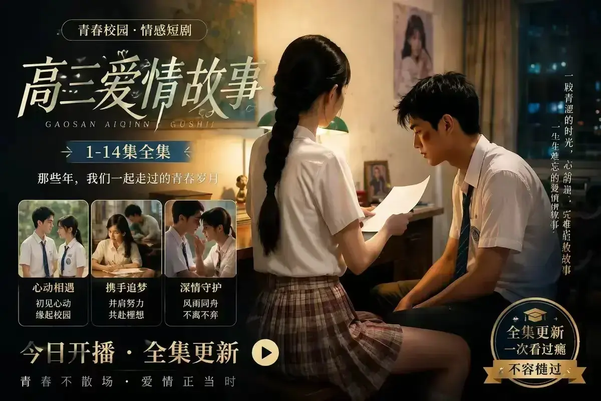 《B中爱情故事》AI短剧完整版_4KHDR高清观看_百度网盘资源下载